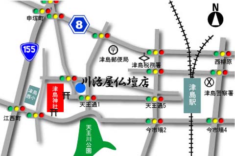 �쎡�����d�X�̒n�}